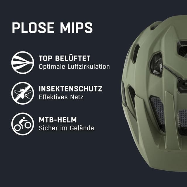 Alpina Plose MIPS Fahrradhelm Detailansicht Passformsystem